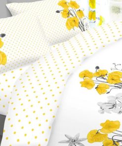 Save big on Poppy Yellow Grey King Duvet Cover Bedding Set Gaveno Cavailia  . Shop the best products at a great price and get outstanding customer  service